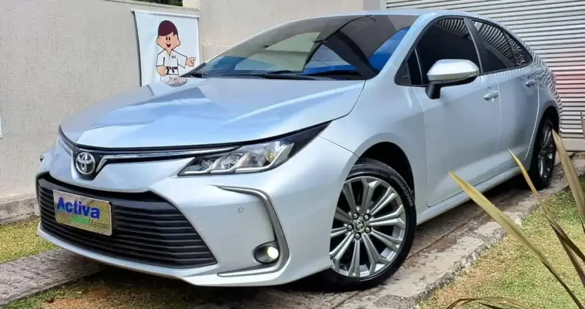 Toyota Corolla XEi 2.0 Flex 16V Aut.  - Prata - 2021/2022