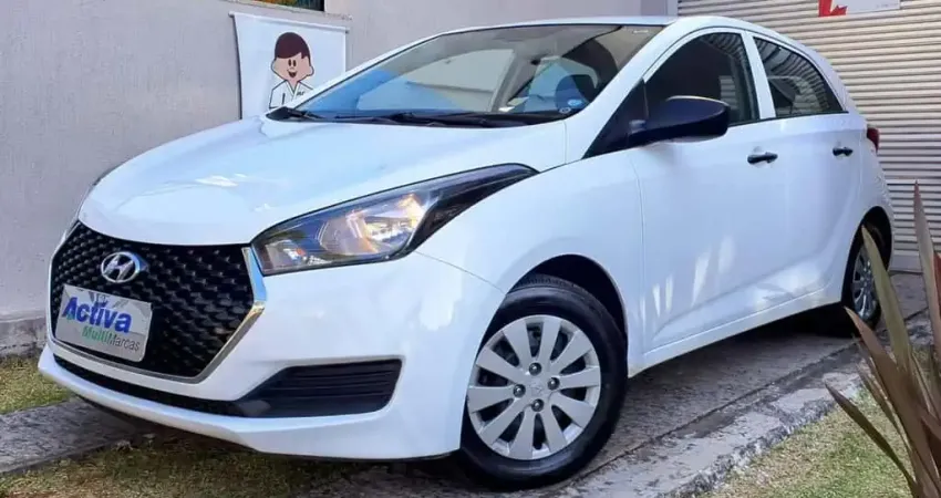Hyundai HB20S Unique 1.0 Flex 12V Mec.  - Branca - 2019/2019