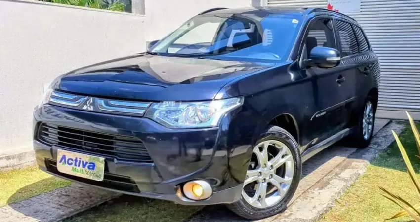 Mitsubishi Outlander  2.0 16V GASOLINA 4P AUTOMÁTICO  2014/2014 - Preta - 2014/2014