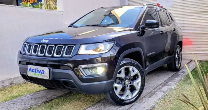 Jeep Compass LONGITUDE 2.0 4x4 Dies. 16V Aut.  - Preta - 2019/2019