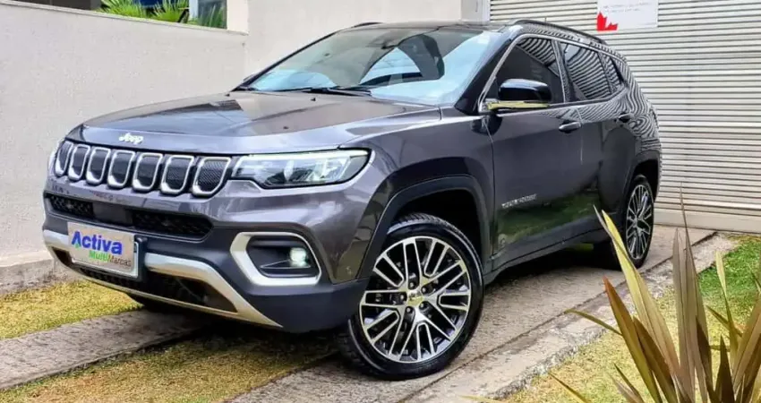 Jeep Compass 2.0 TD350 TURBO DIESEL LIMITED AT9  2022/2023 - Cinza - 2022/2023