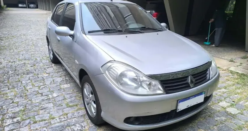 Renault Symbol 1.6 PRIVILÈGE 16V FLEX 4P MANUAL - Prata - 2009/2010