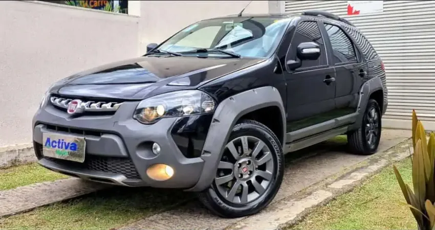 Fiat Palio Weekend 1.8 MPI  16V FLEX 4P MANUAL 2017/2017 - Preta - 2017/2017