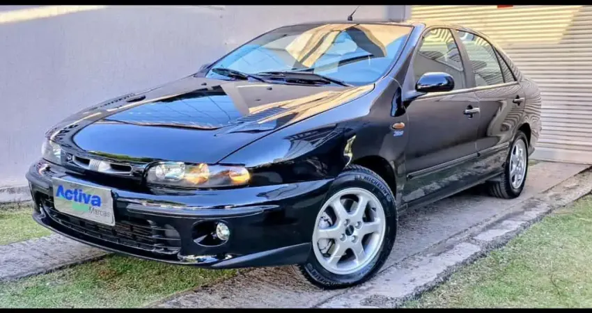 Fiat Marea Turbo 2.0 20V 4p  - Preta - 1999/2000