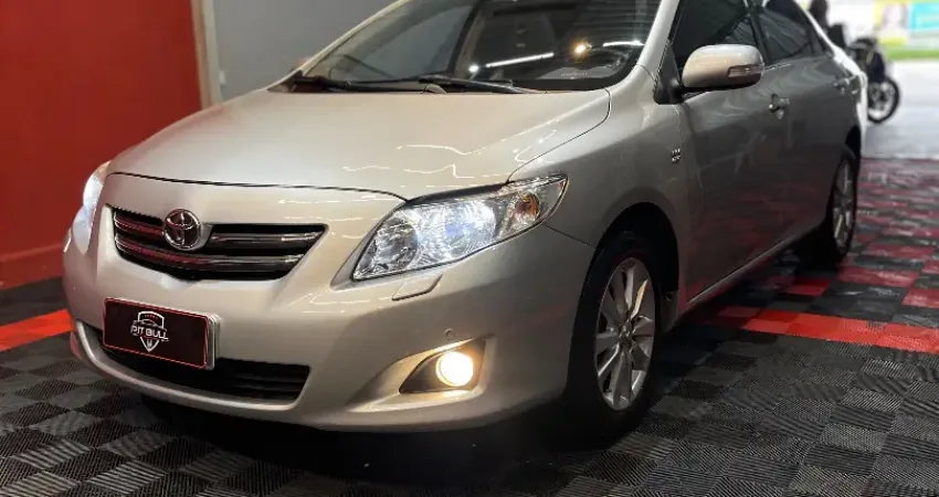 Toyota Corolla SE-G 1.8 16V Automático – 2009 Carro impecável!
