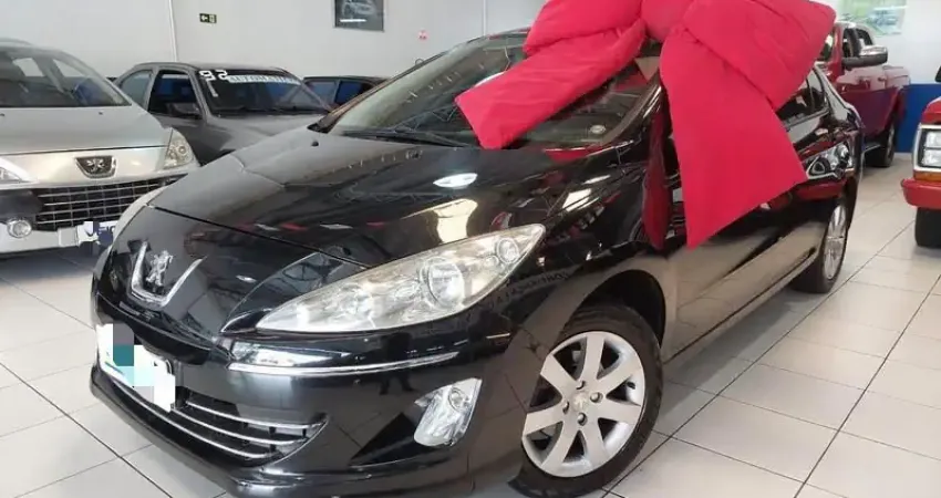  PEUGEOT 408 ALLURE 2.0 FLEX — 2011   PRETO ELEGANTE | COMPLETÃO | CONFORTO DE SEDÃ PREMIUM!