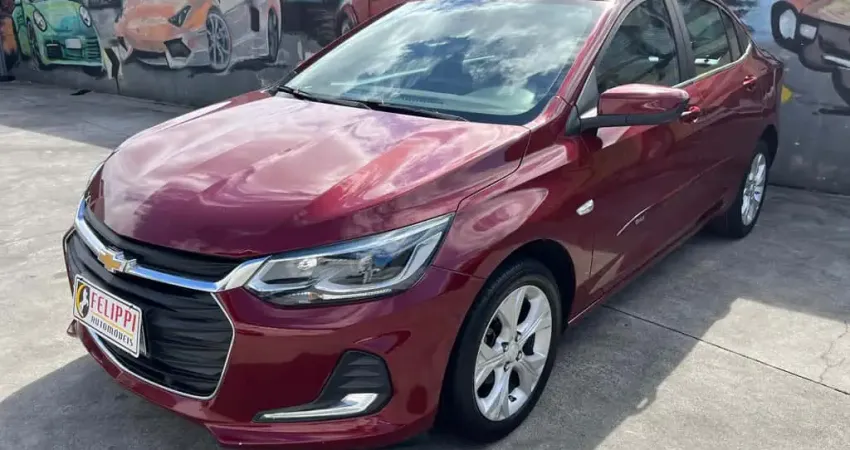 Chevrolet Onix SED. Plus PREM. 1.0 12V TB Flex Aut  - Vermelha - 2021/2022