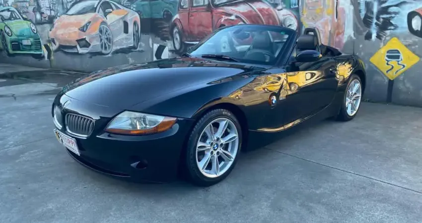 BMW Z4 Roadster Sport 3.0 24V 231cv Aut.  - Preta - 2003/2003