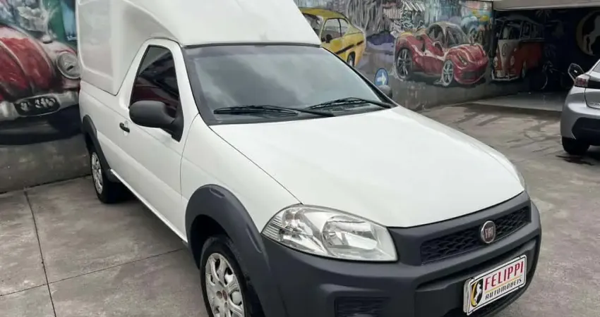 Fiat Strada Working HARD 1.4 Fire Flex 8V CS - Branca - 2019/2019