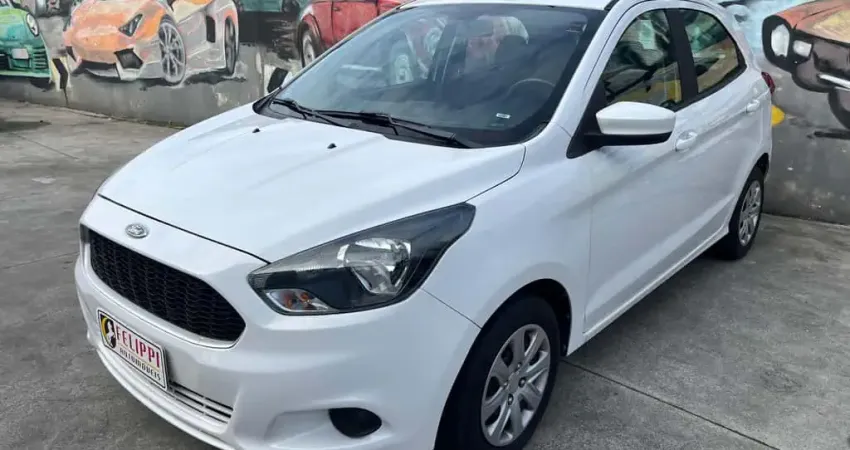 Ford KA 1.0 SE/SE Plus TiVCT Flex 5p  - Branca - 2017/2018