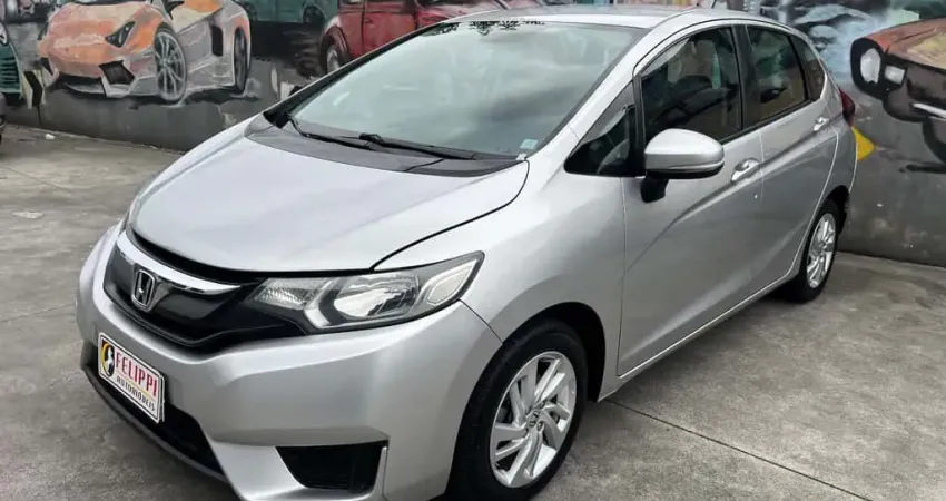 Honda Fit LX 1.5 Flexone 16V 5p Aut.  - Prata - 2014/2015