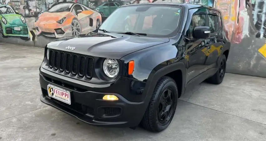 Jeep Renegade 4x2 Flex 16V Aut.  - Preta - 2017/2018