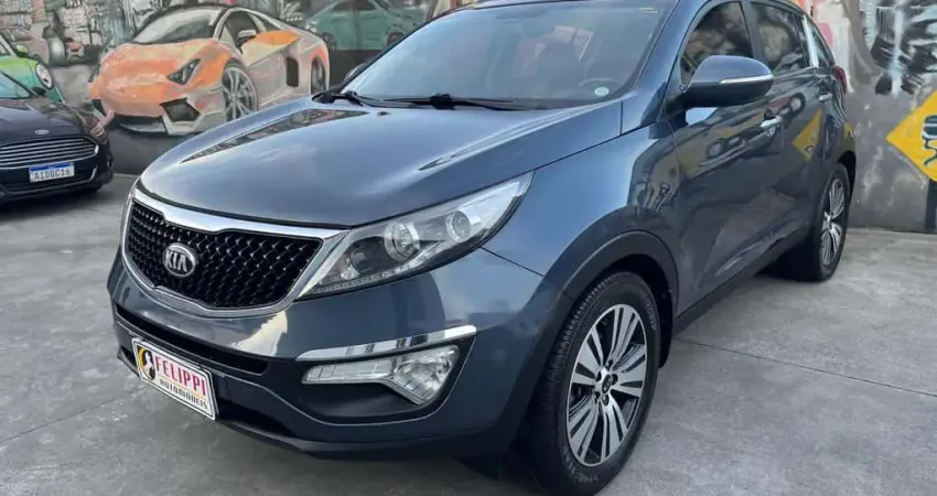 Kia Sportage EX 2.0 16V/ 2.0 16V Flex Aut.  - Azul - 2013/2014