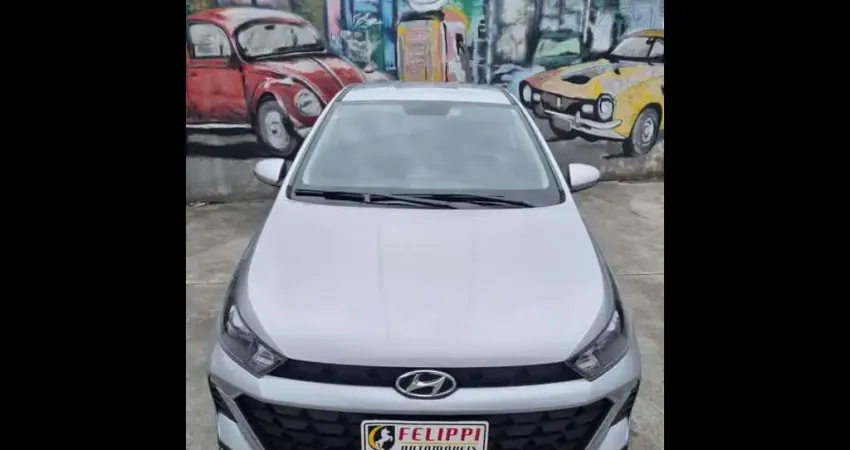 Hyundai HB20 Sense Plus 1.0 Flex 12V Mec. - Prata - 2024/2025