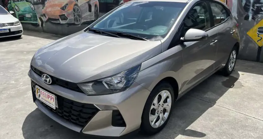 Hyundai HB20 Comfort Plus 1.0 Flex 12V Mec. - Prata - 2024/2025