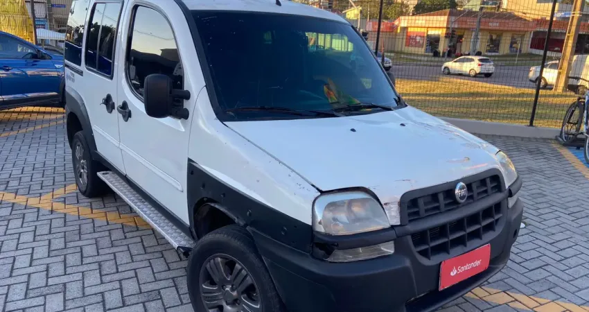 fiat doblo 1.8 adventure - abaixo da fipe