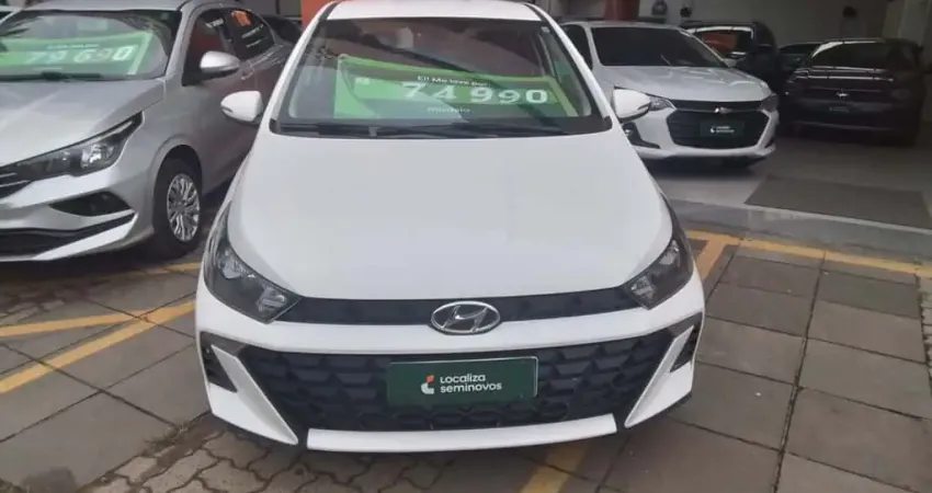 Hyundai Hb20 2025 1.0 12v flex comfort plus manual