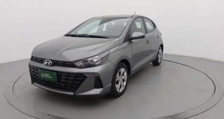 Hyundai Hb20 2025 1.0 12v flex comfort plus manual