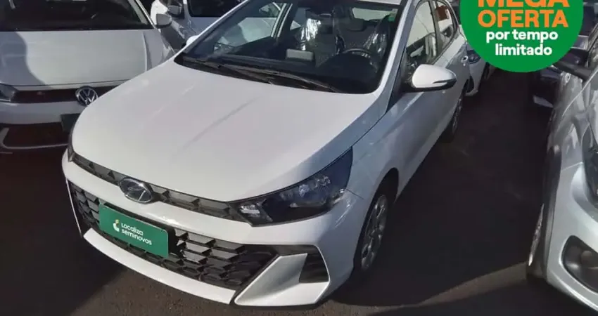Hyundai Hb20 2025 1.0 12v flex comfort plus manual
