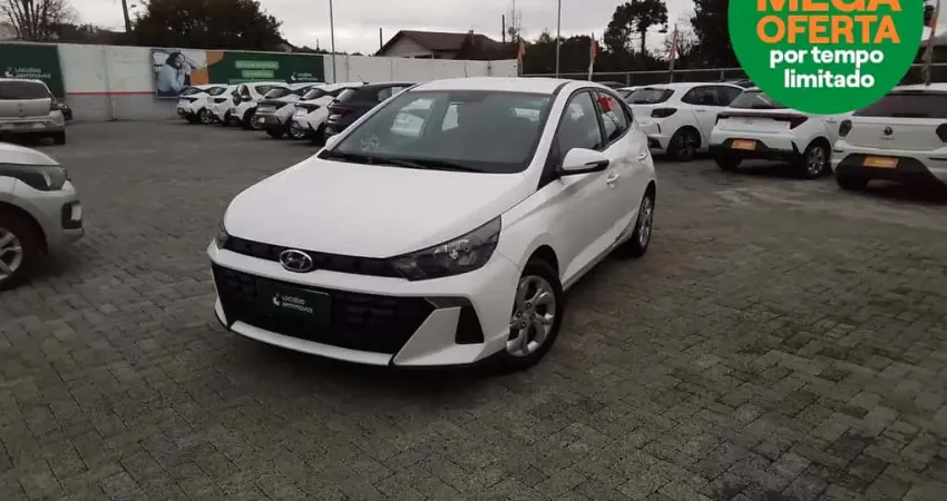 Hyundai Hb20 2025 1.0 12v flex comfort plus manual