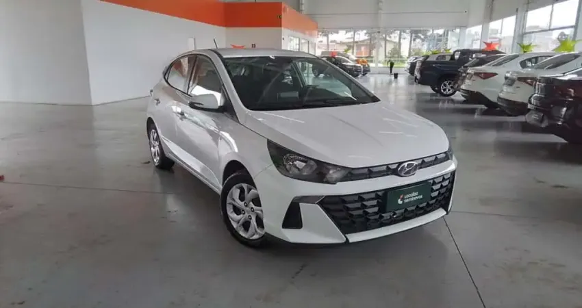 Hyundai Hb20 2025 1.0 12v flex comfort plus manual
