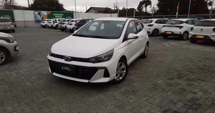 Hyundai Hb20 2025 1.0 12v flex comfort plus manual