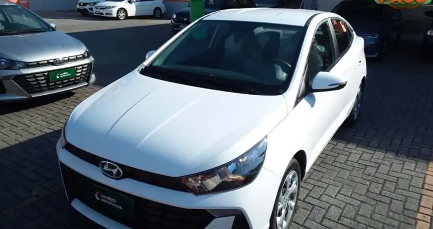 Hyundai Hb20s 2024 1.0 12v flex comfort plus manual