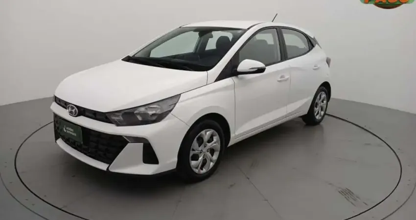 Hyundai Hb20 2025 1.0 12v flex comfort plus manual