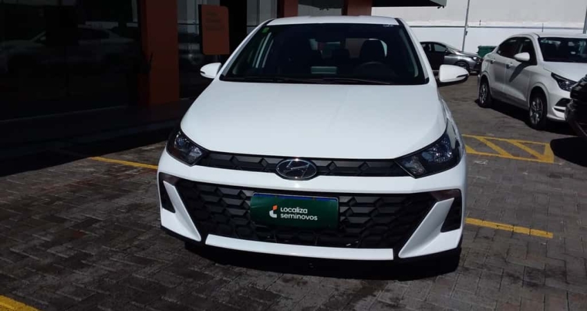 Hyundai Hb20 2024 1.0 12v flex comfort plus manual