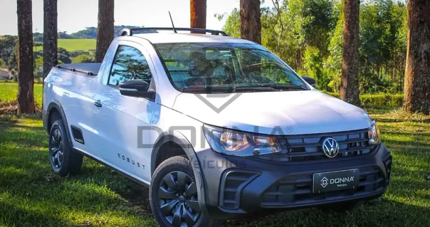 Volkswagen Saveiro W/ CS RB MF - Branca - 2024/2024