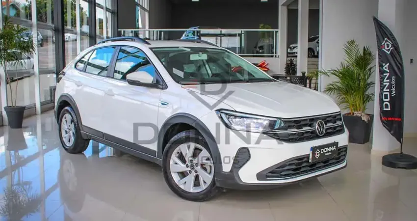 Volkswagen Nivus Comfortline 1.0 200 TSI Flex Aut.  - Branca - 2022/2023