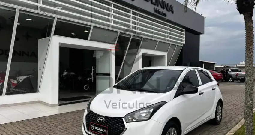 Hyundai HB20 1.0M UNIQUE - Branca - 2019/2019