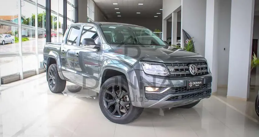 Volkswagen Amarok Highline CD 3.0 4x4 TB Dies. Aut.  - Cinza - 2018/2018