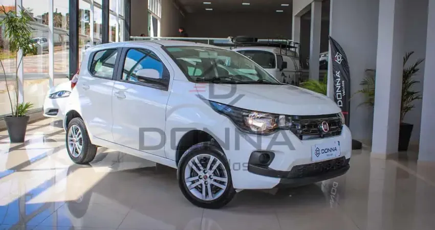 Fiat Mobi DRIVE 1.0 Flex 6V 5p  - Branca - 2017/2018