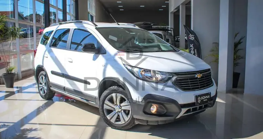 Chevrolet Spin ACTIV 1.8 8V Econo. Flex 5p Aut.  - Branca - 2019/2020