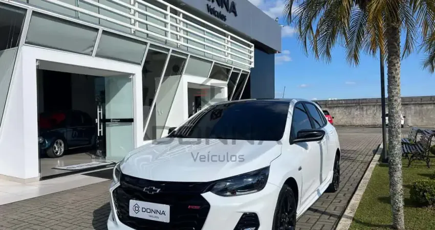 Chevrolet Onix HATCH RS 1.0 TB 12V Flex 5p Aut.  - Branca - 2023/2024