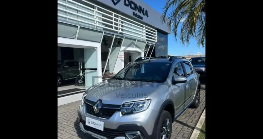 Renault Sandero SIN16CVT - Prata - 2020/2021
