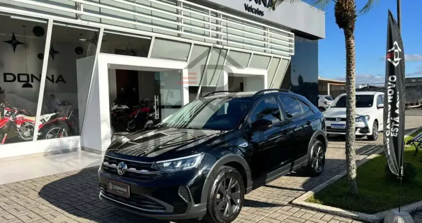 Volkswagen Nivus Comfortline 1.0 200 TSI Flex Aut.  - Preta - 2022/2023