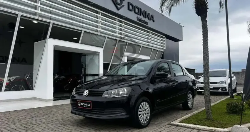Volkswagen Voyage TREND 1.6 Mi Total Flex 8V 4p - Preta - 2013/2013