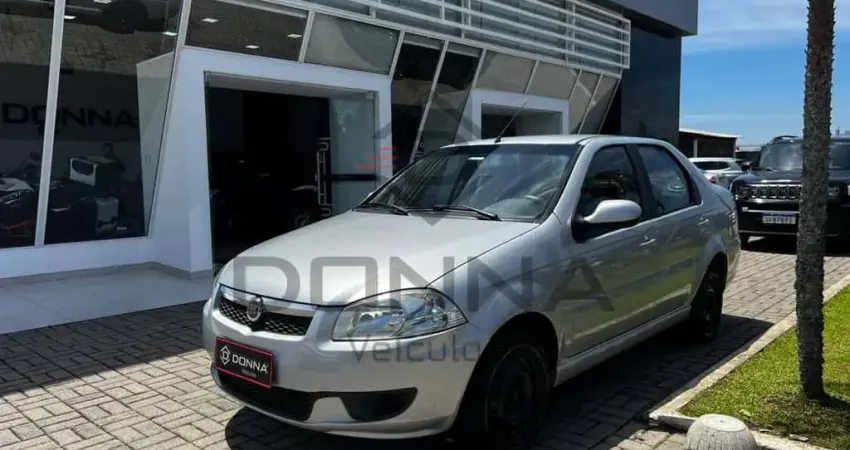 Fiat Siena EL Celeb. 1.0 mpi Fire Flex 8V 4p  - Prata - 2013/2013