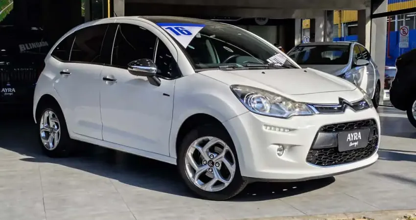 Citroen C3 2016 1.6 exclusive 16v flex 4p automático