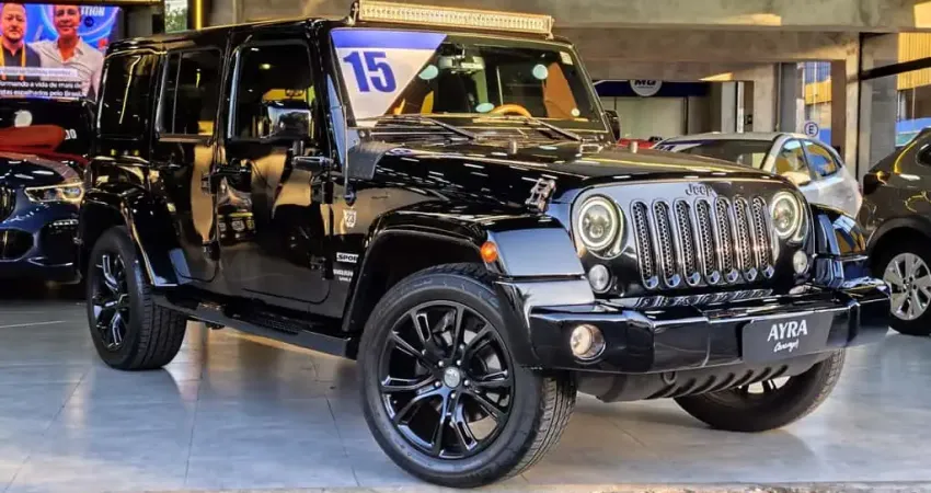 Jeep Wrangler 2015 3.6 sport 4x4 v6 12v gasolina 2p automático
