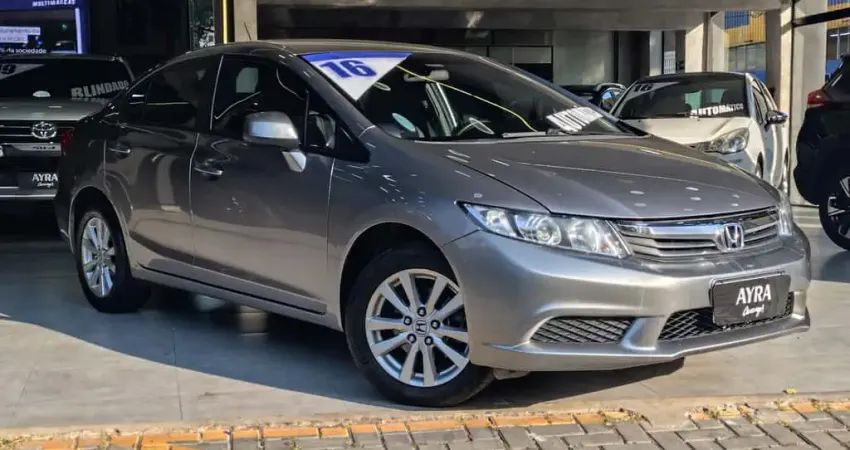 Honda Civic 2016 1.8 lxs 16v flex 4p automático