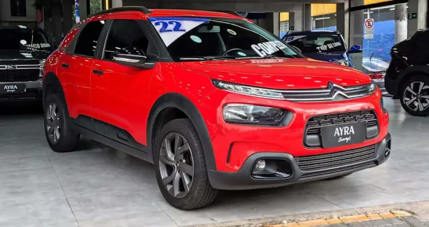 Citroen C4 cactus 2022 1.6 16v flex 4p feel pack- automático