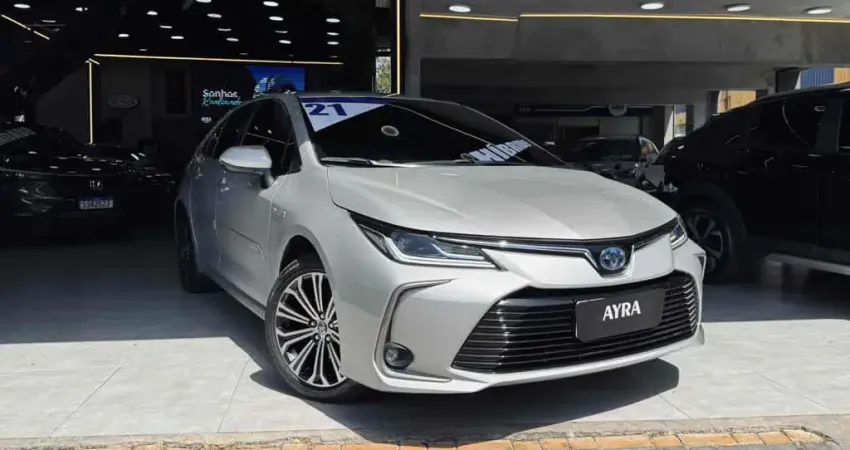 Toyota Corolla 2021 1.8 vvt-i hybrid flex altis premium cvt