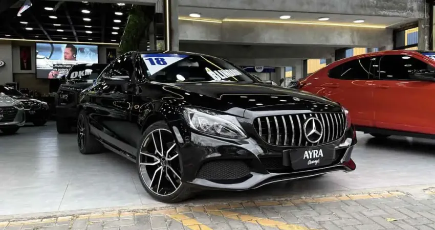 Mercedes-benz C 180 2018 1.6 cgi gasolina avantgarde coupé 9g-tronic