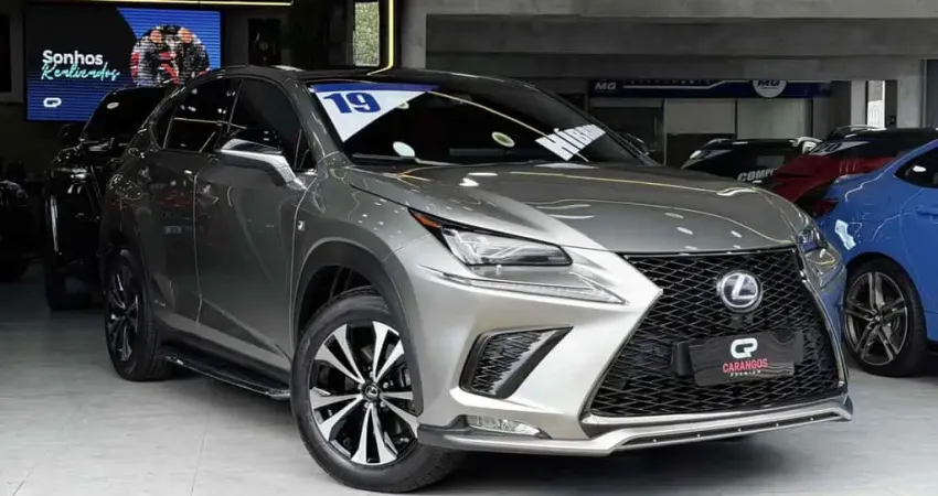 Lexus Nx 300h 2019 2.5 16v vvt-i hybrid f-sport cvt awd