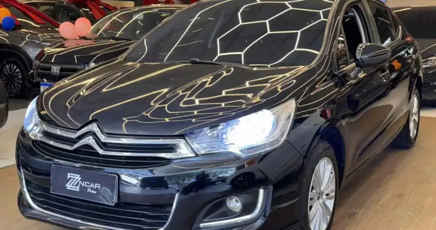 Citroen C4 lounge 2018 1.6 thp flex origine bva