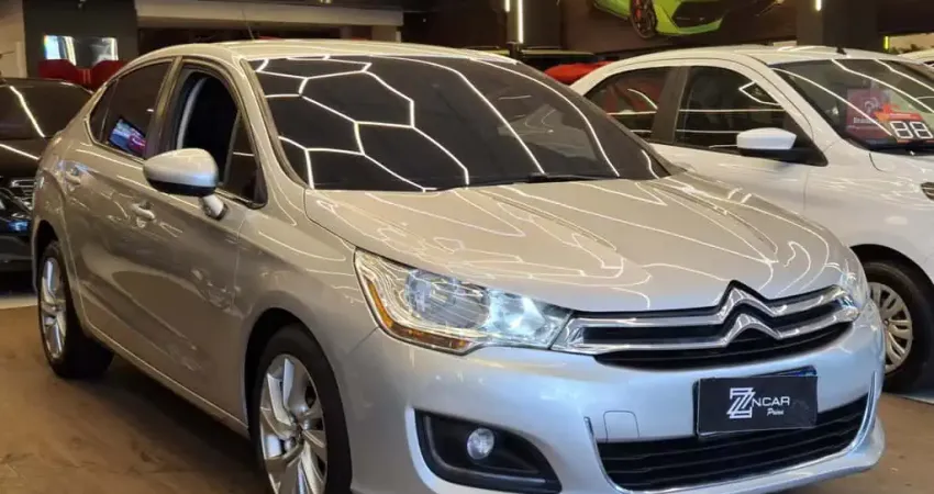 Citroen C4 lounge 2015 1.6 tendance 16v turbo gasolina 4p automático