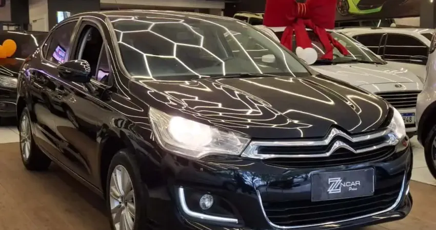 Citroen C4 lounge 2017 1.6 origine 16v turbo flex 4p automático